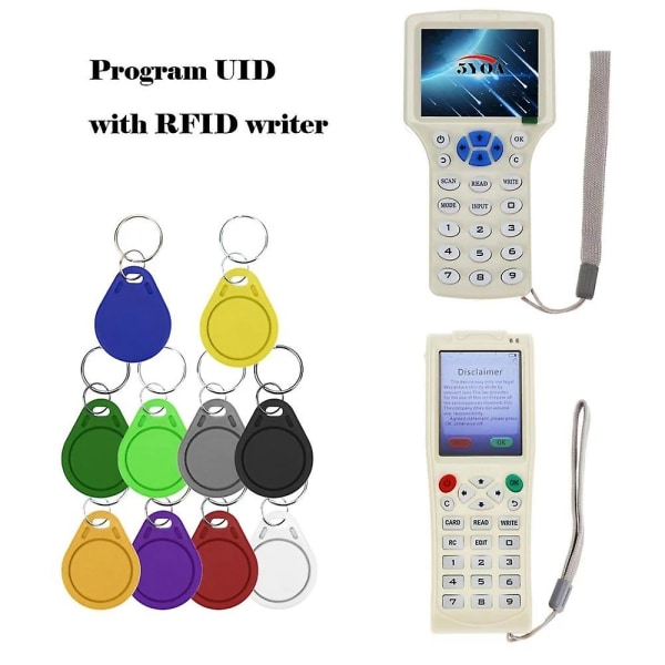 50 stk Uid 13,56mhz Blokk 0 Skrivbar Ic-kort Klon Endringsbar Smart Keyfobs Nøkkelbrikker 1k S50 Rfid Acc