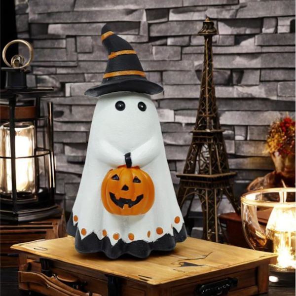 Aaveveistos, Resin Rude Ghost -hahmo, Pelottava aavekoriste, Pelottava resiniaavekoriste