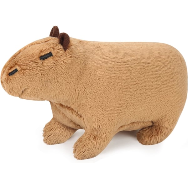 30 cm Simulering Capybara Plyschleksak, Söta Capybara Marsvinsdockor, Realistiska fyllda Capybara Dekorationspresent, Söt gnagare Gosedjursdocka