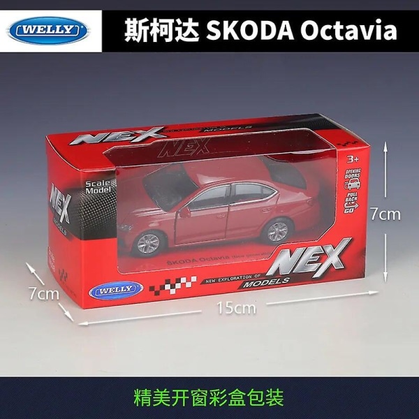 Welly 1:36 Skoda Octavia Skoda Octavia Modelbil The Boomerang Den færdige legetøjsgave