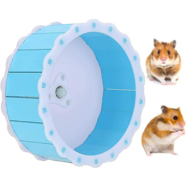 Hamsterhjul i tre, fargerikt løpehjul for kjæledyr