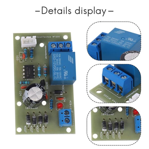 Dc 12v væskeniveau-controller sensor modul tårn niveau detektion kunstvanding Hy