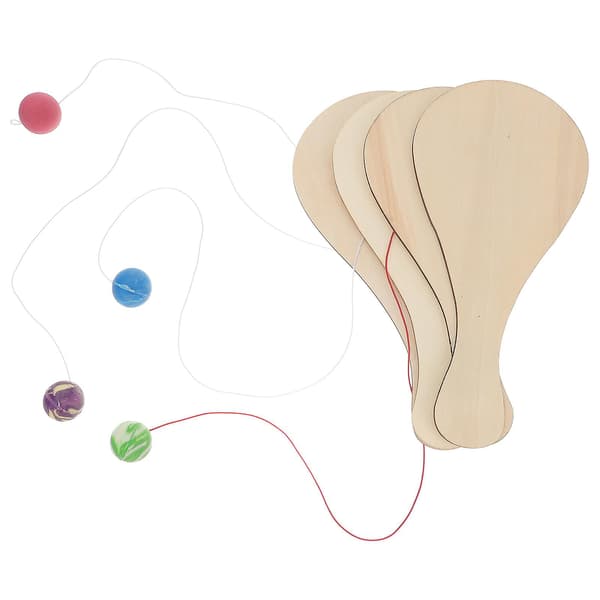 6 stk. Trepadleballspill i tre