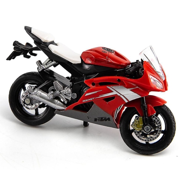 1:18 Scale Yamaha R6 Alloy Scooter Sport Bike Figurines Diecasts Kids Toy Motorcycle Racing Model Replicas Collect Gift For Boys