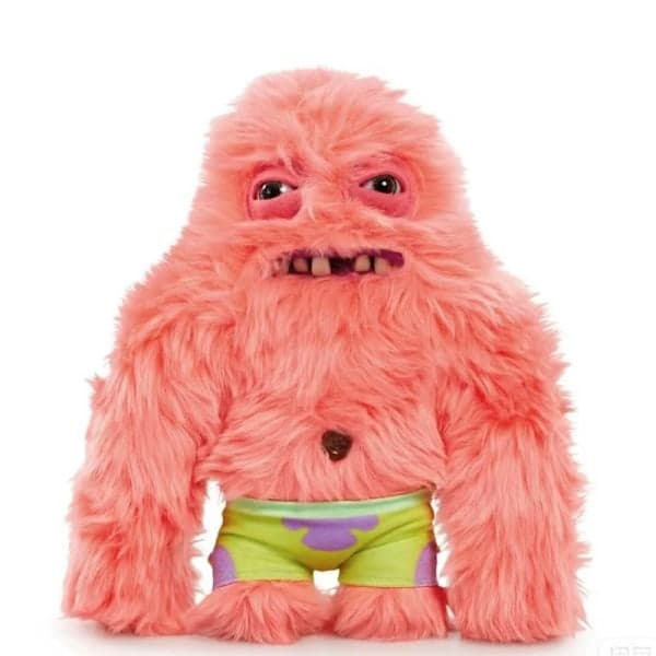 SpongeBob SquarePants 9\" Plysj - Patrick Patrick Patrick