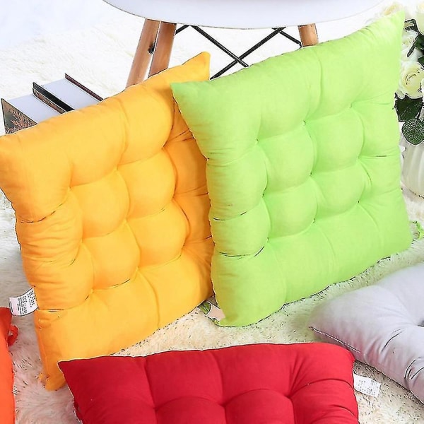 Square Chair Cushion Non-slip Comfortable Warm Seat Floor Cushion Pillow For Home