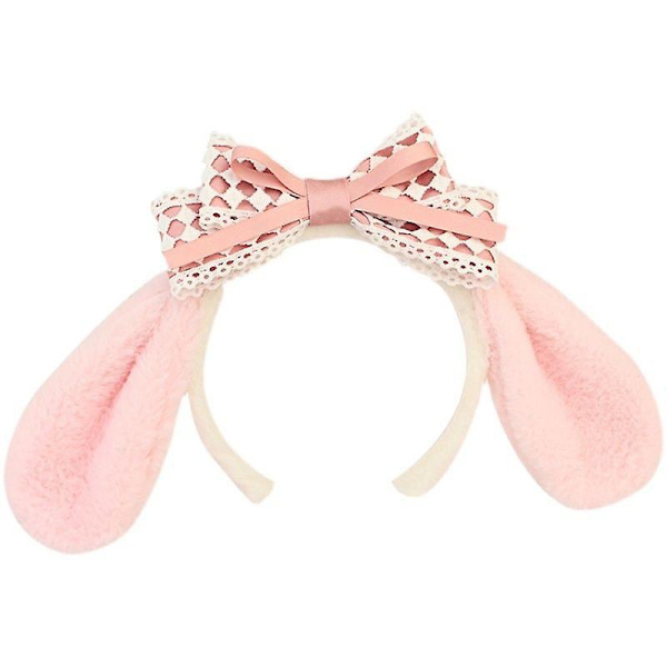 Sanrioed søde plys hovedbeklædning tegneserie Min melodi Cinnamoroll Kuromi Kawaii pandebånd søde hår tilbehør børn piger gaver fenfen melody