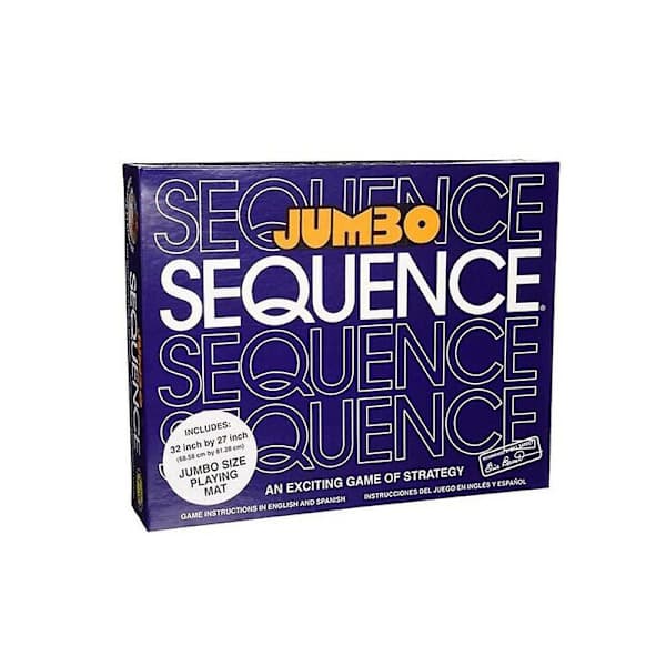 Jumbo Sequence Familjespel Brädspel Snabb Leverans 81 x 69 cm [DmS]