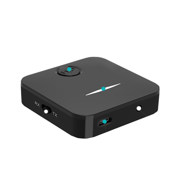 Bluetooth 5.0 Sender, Bluetooth Mottaker Bluetooth Adapter med 3.5mm Jack