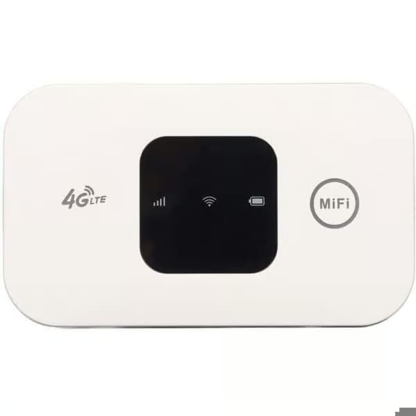 Bärbar Wi-Fi-router - LUSKYKA® - Höghastighets 4G-anslutning (150 Mbps) - Stöder 8–10 samtidiga användare