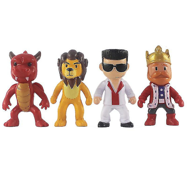Stumble Guys Figur Toy Stumble Guys Figura Anime Action Figures Toy Set För Pojkar Pvc Modell Samling Leksaker Barn B