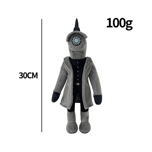 Skibidi Toilet Toy Plush, speakerman Plush Horror Game Stuffed Plushies Doll Toys Collectible Gifts For Kids Collectors A