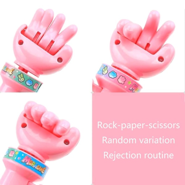 Rock Paper Scissor Game Finger gætte spil Håndholdt Rock-papir-sakse-legetøj