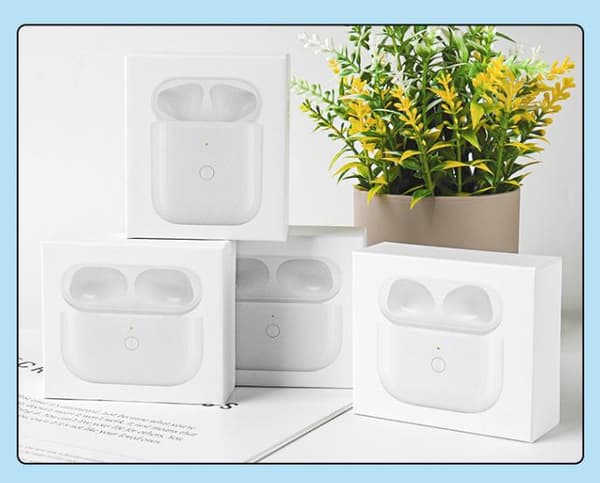 Egnet for AirPods Bluetooth-headset ladeetui 1/2/3/Pro1/Pro2 trådløst ladebatteriboks erstatningsetui