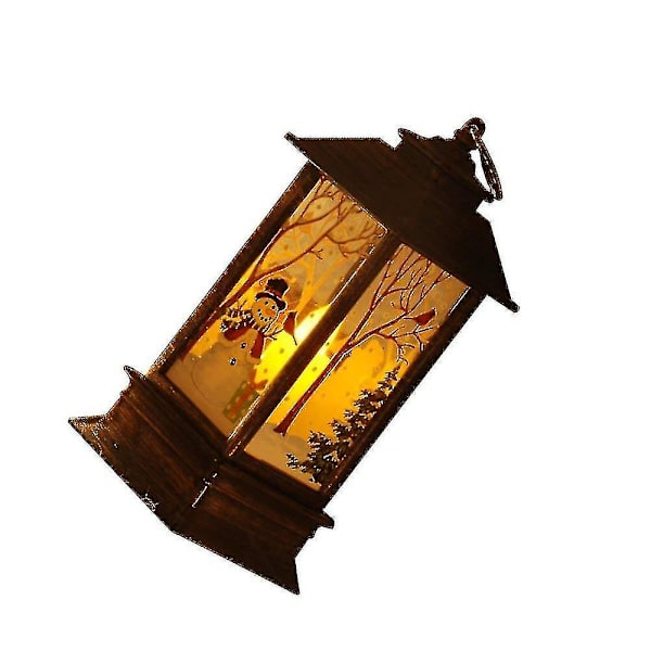 Julnattlampa, Hängande Ljusstake Lampa Nattljus Dekoration