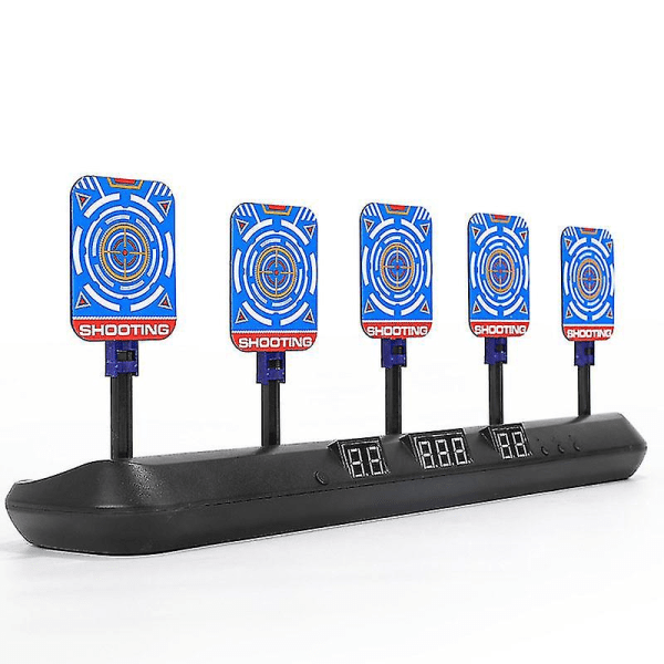 Legetøj til Nerf-mål Digitalt mål Effekt Scoring Mål til Nerf N-strike Elite/mega/rival-serien 5 targets