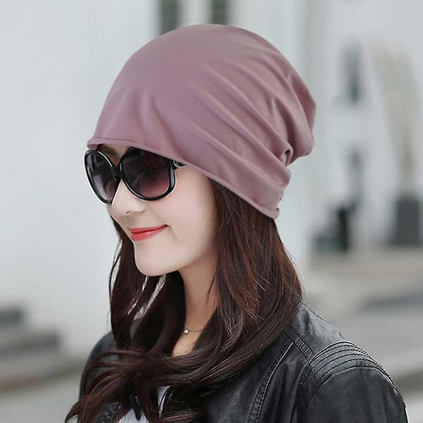 Slouchy Beanie Hat Bomull Beanie For Laye Unisex Klassisk Cap