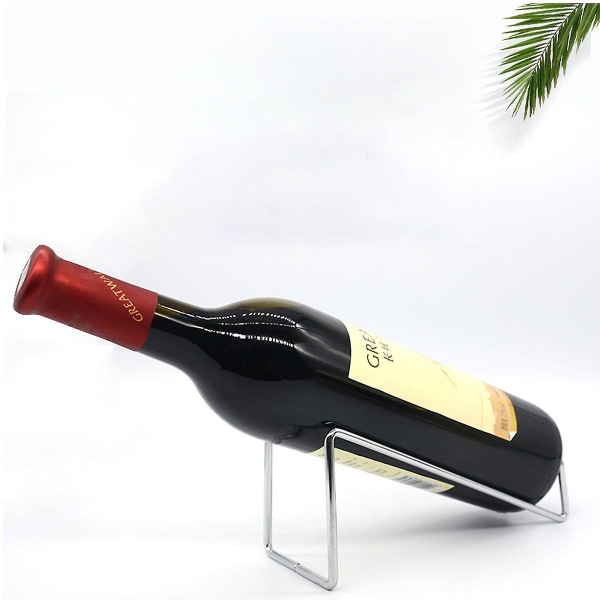 Enkel champagne-stand i rustfrit stål til ølholder, vinreol til husholdningsbardekoration rose gold