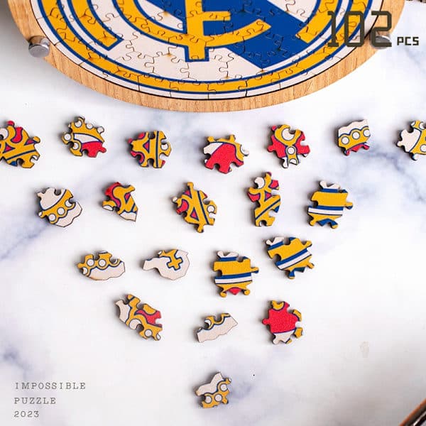 Real Madrid träpussel, 102 bitar{ROG} Real Madrid Real Madrid