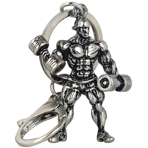 Sports Fitness Metal Nøglering Mini Nøglering Tilbehør Sports Nøglering Rygsæk Vedhæng