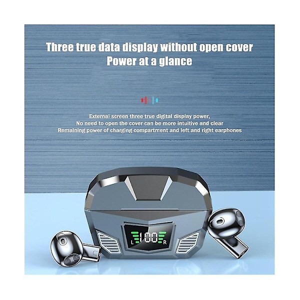 M33 Mini Bluetooth-kuulokkeet Pelaamiseen Pelikuulokkeet Bluetooth 5.1 Langattomat Kuulokkeet Melunvaimennus