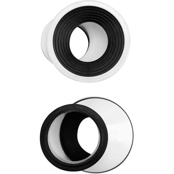 Offset 50 mm toalettanslutning, koppling för toaletter med vertikalt utlopp