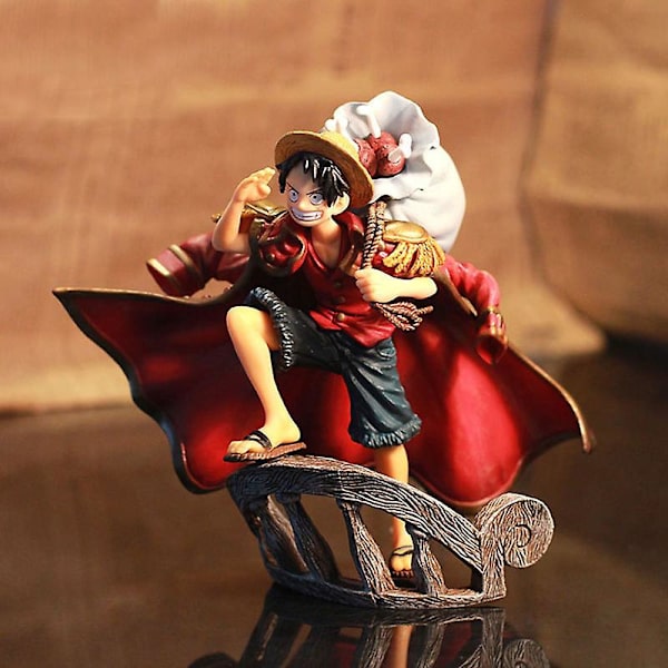 15cm One Piece Figur Monkey D Luffy Dracule Mihawk Top War Bwfc Luffy Anime Figurer Figurine Pvc Staty Modell Samlarobjekt Leksaker with Box 15cm Luffy