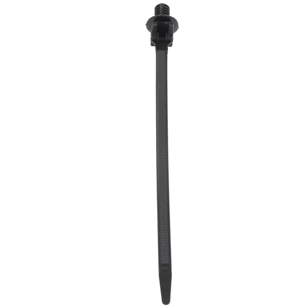 Nylon Push Mount Bil Dome Kabel Zip Tie, 162mm Lengde, 20 stk, Svart