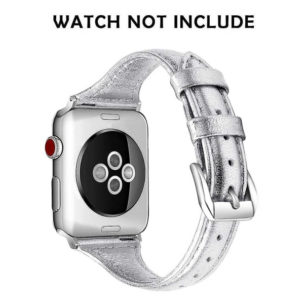 Kompatible læderbånd, der er kompatible med Apple Watch 38mm-40mm /42mm-44mm
