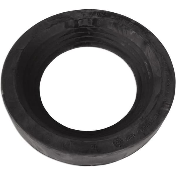Den væghængte toiletsæt har en diameter på 110 mm og er sort.