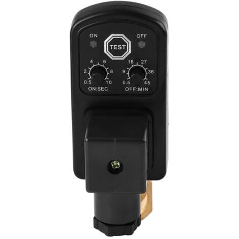 Automatisk dräneringsventil G1/2 DN15 – Programmerbar 0,5-10 sek – Mässing – Tryck 0-1,6 MPa – För luftkompressorer – AC230V
