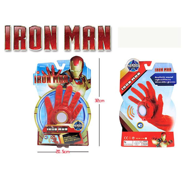 Marvel DC Super Sankari Kiekon Laukaisija Rannelähetin Hanska Ampuja Lapsille Poikien Leikkikalut Iron Man