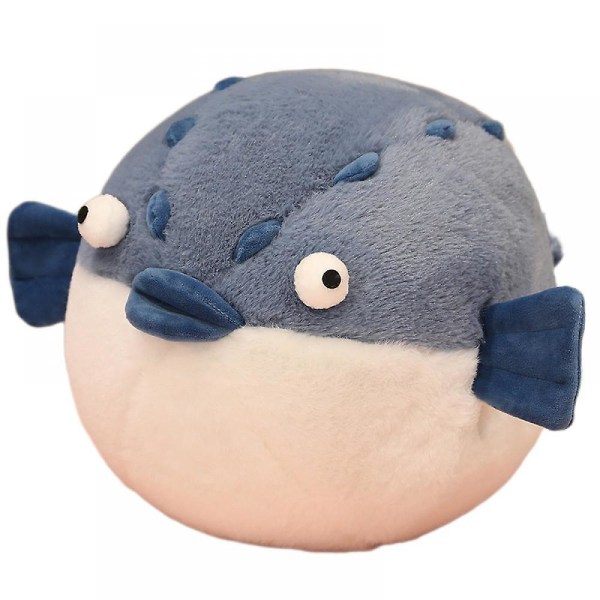 Fugu plysjleke - naturtro fiskeplysjleke, myke sjødyr, plysjleker, myke akvariefiskdukker Ttoyeric utstoppede dyr 24 in