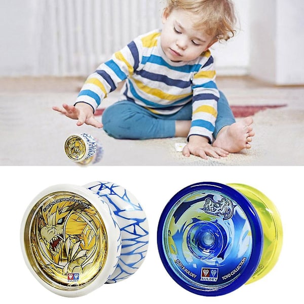 Yoyo - Barnens tecknade boll, Klassisk barndomssnurrande leksak, Cool, Responsiv, För nybörjare,