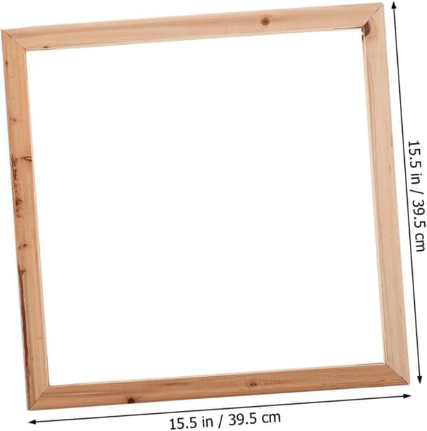 Oljemålningsram 50x50 cm DIY Canvasram för vardagsrum och konstnärsmaterial för studenter