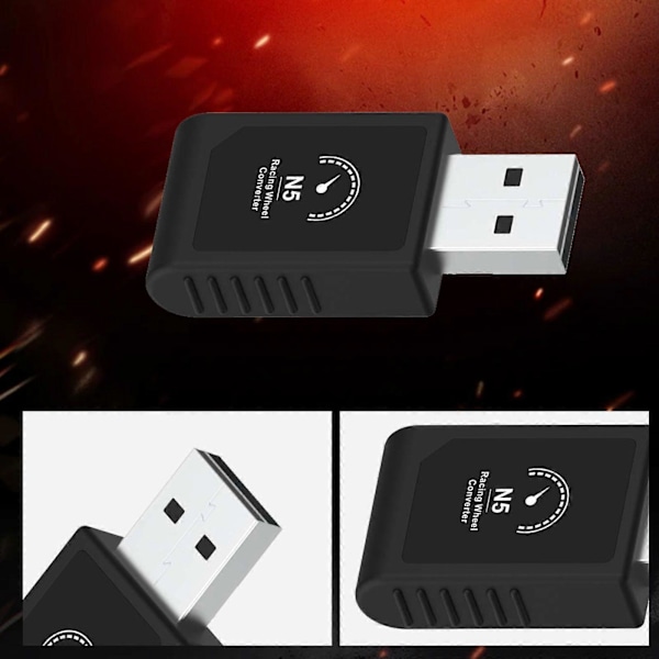 PXN N5 Racing Wheel Converter RC -peliohjain V10/12 Bluetooth langaton vastaanotin Uusi