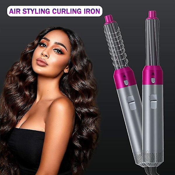 Kryc-sche-cheveux Lectrique Sche-cheveux 5 En 1boucleur A Cheveux Et Brosse Lissante Cheveux Pour Tous Les Cheveux Brosse Soufflante Rotative
