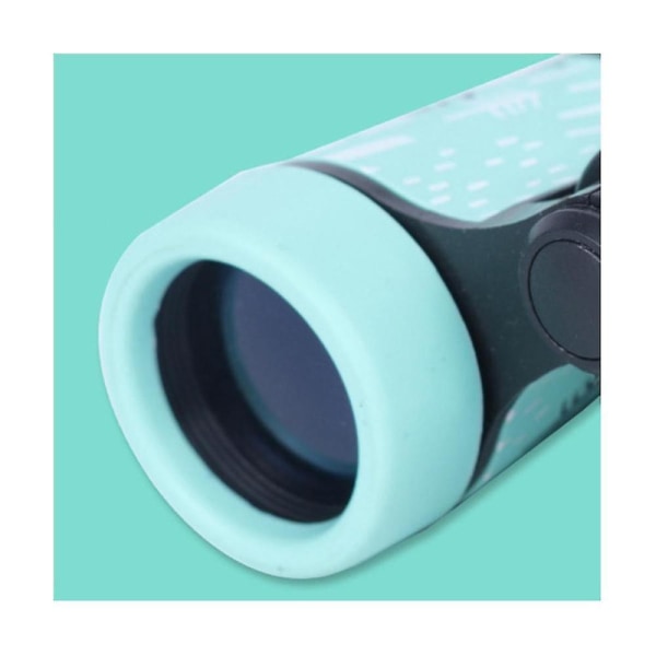 Barneteleskop 4 X 30 farget gummihåndtak Anti-skli Barnelekekikkert Gaver utendørs(