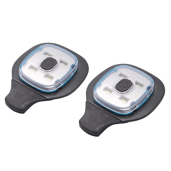2 stk. USB-oppladbart lys til LED-lue, utskiftbart hodelyktlokk DIY-hattelys for menn og kvinner