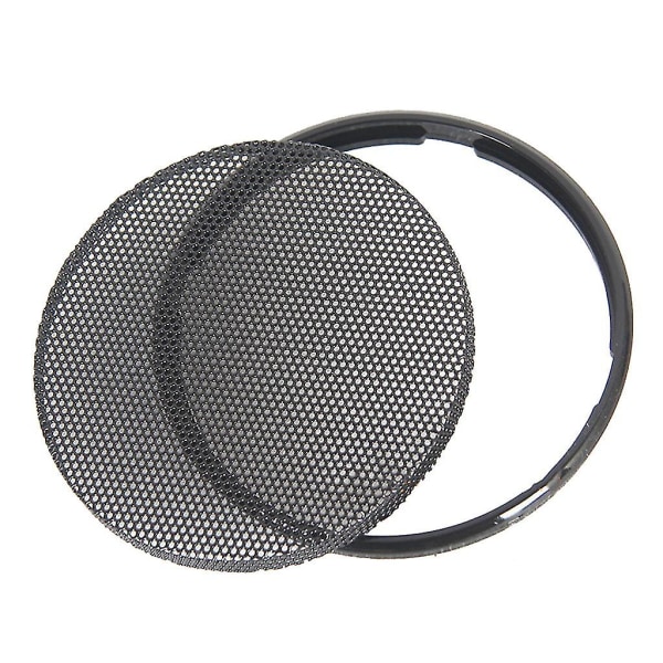 1/2/3/4/5/6 Inch Black Car Speaker Grill Mesh Round Horn Protective Cover