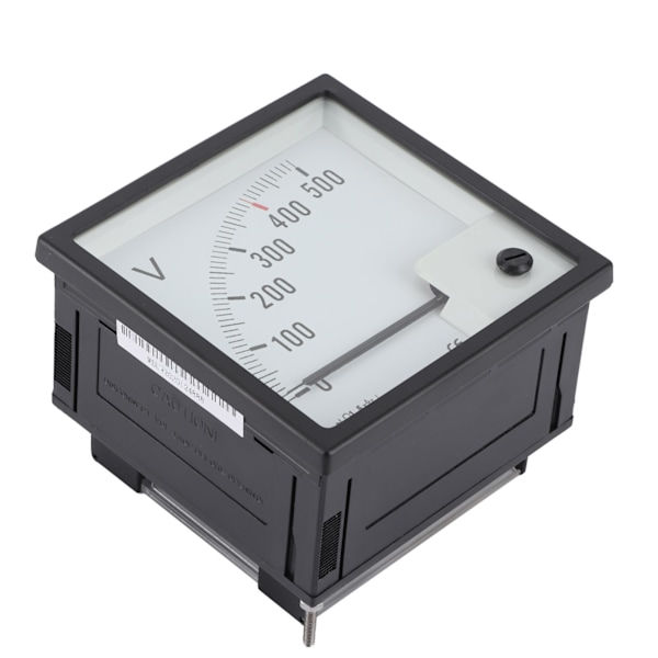 Voltmeter Voltmeter Rektangulær Berøringsskala AC 0-500V Bådkabine Instrumentpanel