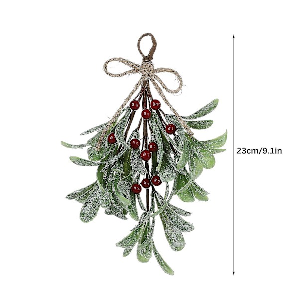 Misteltein, Hengende Misteltein, Misteltein, Dekorativ Ornamentbukett For Hjemmedekor, Dekorasjon, Vertinnegave White