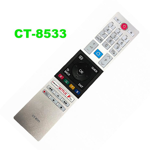 Ny erstatning til Toshiba LED HDTV TV-fjernbetjening CT-8533 CT-8543 CT-8528 CT-8533