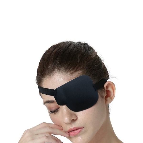 2 stk Amblyopia øjenmaske Blindfold blue right eye-right eye