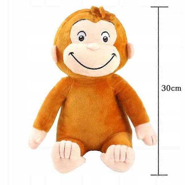 Kosedyr Nysgjerrige George Ape Stor 30 Cm Original