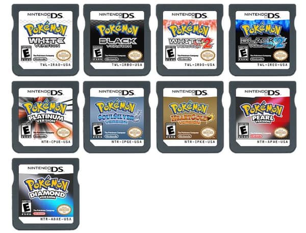 11 modeller Classics Game DS Cartridge Konsollkort -