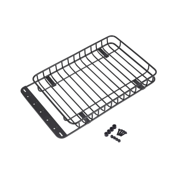 Metall 232x145mm Bagagehållare Takräcke För Axial Scx10 Ii Iii Trx4 1/10 Rc Crawler Bil Uppgradering P