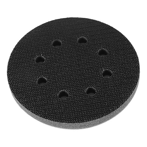 125mm diameter blød buffer svamp interface pude til slibepuder (8 huller)