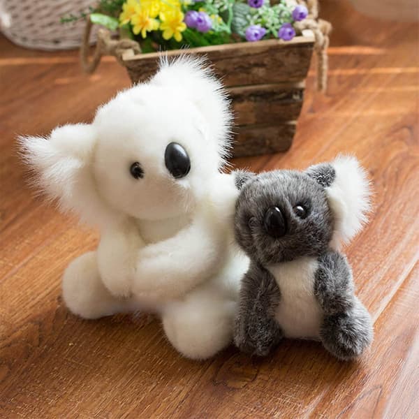2024, harmaa Koala pehmoeläin pehmeä pehmolelu lapsille 5'' 13cm