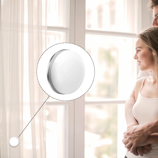 10 Stycken Magnetiska Gardiner Tyngder Drapering Tyngd Duschdraperi Tyngder Vattentäta Magneter För Fönsterfoder En Bordsduk För Att Sluta Blåsa